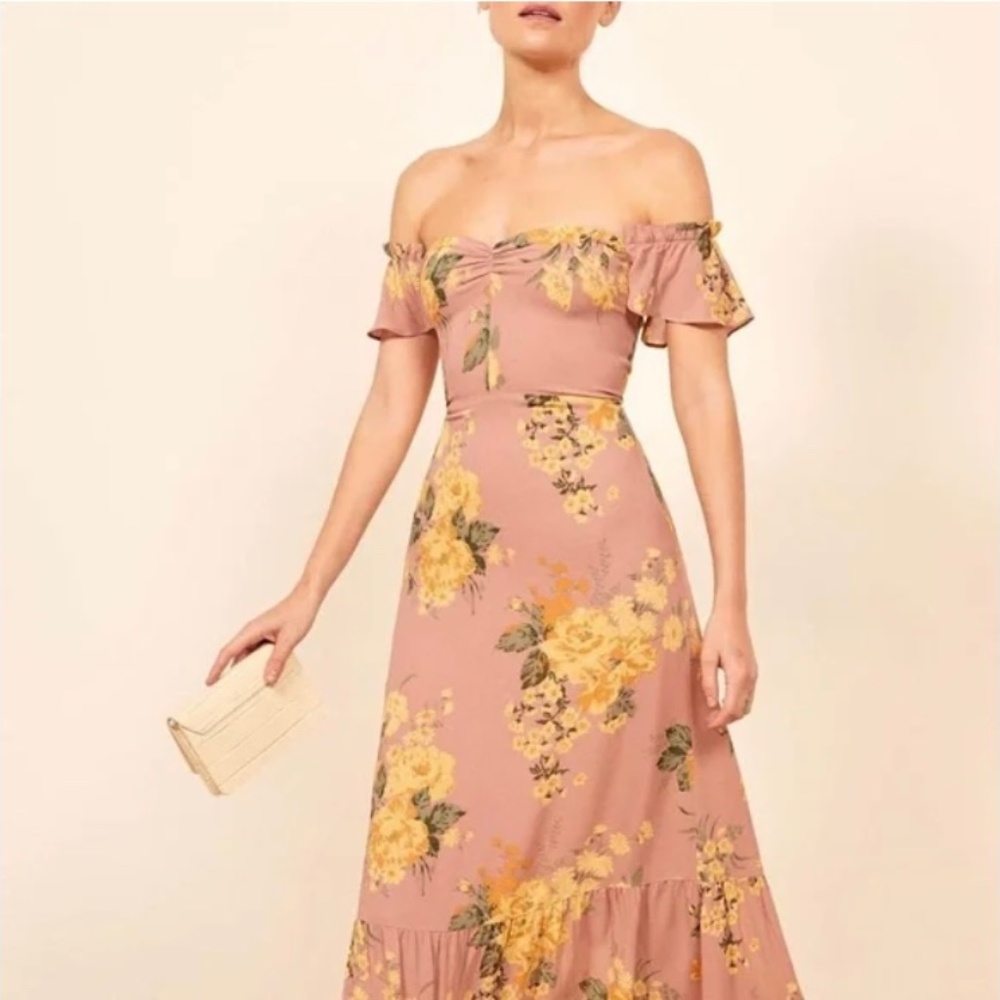 Reformation Butterfly Dress